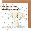 Kartka urodzinowa  Polish bookstore