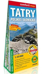 Tatry polskie i słowackie; laminowana mapa turystyczna 1:55 000 to buy in Canada