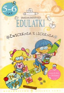 Edulatki Ćwiczenia z liczenia 5-6 lat Canada Bookstore