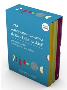 Pakiet Dieta warzywno-owocowa dr Ewy Dąbrowskiej® Dieta warzywno-owocowa dr Ewy Dąbrowskiej® Przepisy + Dieta warzywno-owocowa dr Ewy Dąbrowskiej® i c books in polish