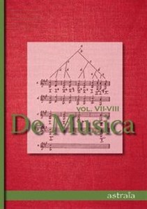 De Musica Vol VII-VIII - Polish Bookstore USA