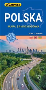 Mapa Samochodowa Polska 1:650 000 polish usa