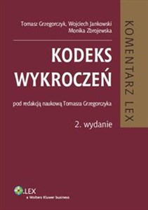 Kodeks wykroczeń Komentarz online polish bookstore