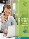 Menschen im Beruf - Telefontraining B1-B2 + CD  books in polish