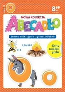 ABECADŁO Zadania edukacyjne dla przedszkolaków - literka O. Część 16 buy polish books in Usa