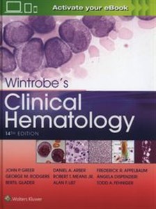 Wintrobe's Clinical Hematology ourteenth edition  