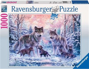Puzzle 1000 Arktyczne wilki  polish books in canada
