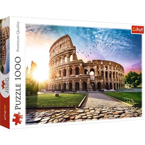 Puzzle 1000 Koloseum w promieniach słońca  polish usa