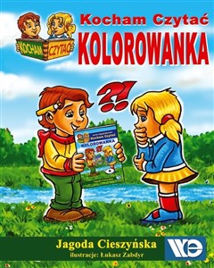 Kocham Czytać Kolorowanka  