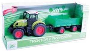 Traktor z przyczepą  