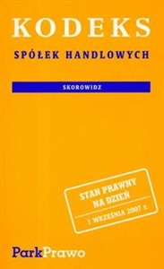 Kodeks spółek handlowych  - Polish Bookstore USA