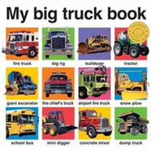 My Big Truck Book - Polish Bookstore USA