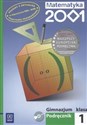 Matematyka 2001 1 Podręcznik + CD Gimnazjum books in polish
