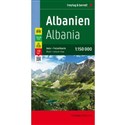 Mapa Albania 1:150 000 polish usa