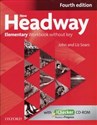 New Headway Elementary Workbook without key with iChecker CD-ROM polish books in canada