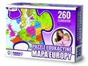 Puzzle 260 Edukacyjne mapa Europy 