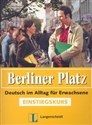 Berliner Platz. Deutsch im Allag fur Erwachsene. Einstiegskurs z płytą CD books in polish