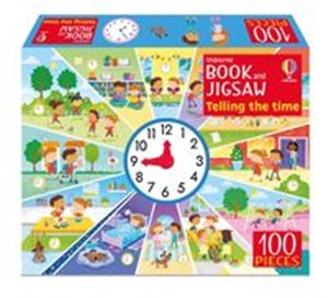 Usborne Book and Jigsaw Telling the Time  books in polish