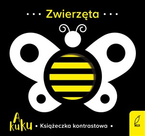 A kuku! Zwierzęta Książeczka kontrastowa 