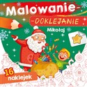 Mikołaj. Malowanie-doklejanie   