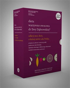 Dieta warzywno-owocowa dr Ewy Dąbrowskiej® Pakiet buy polish books in Usa