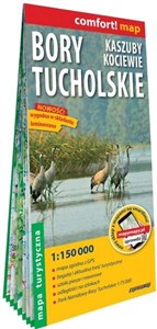 Bory Tucholskie, Kaszuby, Kociewie laminowana mapa turystyczna 1:150 000  online polish bookstore