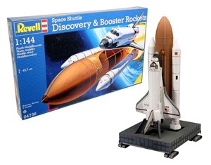 Wahadłowiec Space Shuttle Discovery&Booster Rocket books in polish