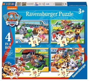 Puzzle Psi Patrol 4w1 polish usa