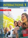Interactions 1 Livre de l'éleve + DVD buy polish books in Usa