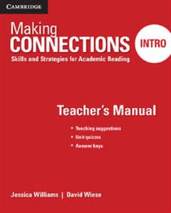 Making Connections Intro Teacher's Manual books in polish