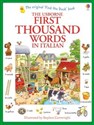 First Thousand Words in Italian  - 