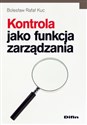Kontrola jako funkcja zarządzania - Bolesław Rafał Kuc chicago polish bookstore