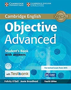 Objective Advanced Student's Book with Answers with CD-ROM with Testbank  Polish bookstore