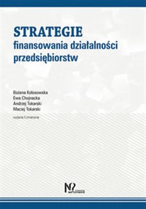 Strategie finansowania działalności przedsiębiorstw Bookshop