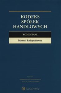 Kodeks spółek handlowych Komentarz to buy in Canada