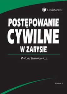 Postępowanie cywilne w zarysie bookstore