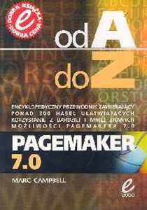 Pagemarker 7.0 XP Od A do Z Canada Bookstore
