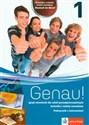 Genau! 1 Podręcznik z ćwiczeniami z płytą CD Szkoła ponadgimnazjalna - Polish Bookstore USA