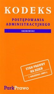 Kodeks postępowania administracyjnego chicago polish bookstore