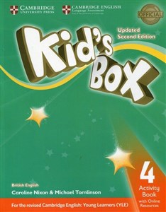 Kid's Box 4 Activity Book with Online Resources Bookshop