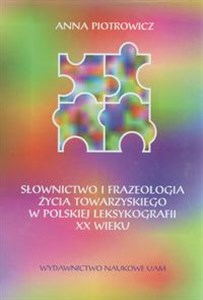 Słownictwo i frazeologia życia towarzyskiego w polskiej leksykografii XX wieku to buy in Canada