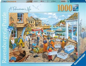 Puzzle 2D 1000 Życie rybaka 16921  