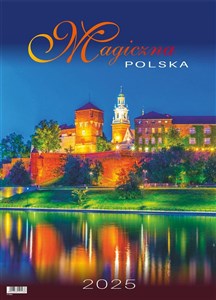 Kalendarz 2025 wieloplanszowy magiczna Polska  polish books in canada