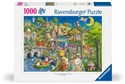 Puzzle 2D: Mother Gooseville 1000el - 
