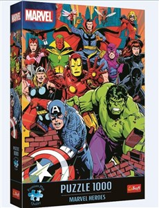 Puzzle 1000 Premium Plus Marvel Heroes chicago polish bookstore