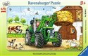 Puzzle 2D 15 ramkowe Traktor na polu 6044 - 