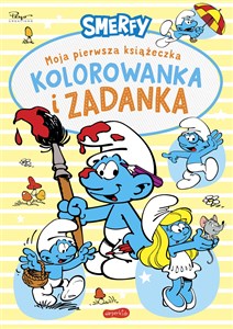 Smerfy. Moja pierwsza książeczka. Kolorowanka i zadanka  Canada Bookstore