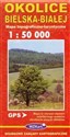Okolice Bielska-Białej mapa 1:50 000 polish books in canada