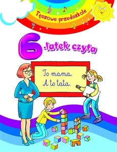 6-latek czyta. Tęczowe przedszkole  