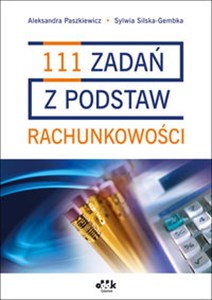 111 zadań z podstaw rachunkowości pl online bookstore